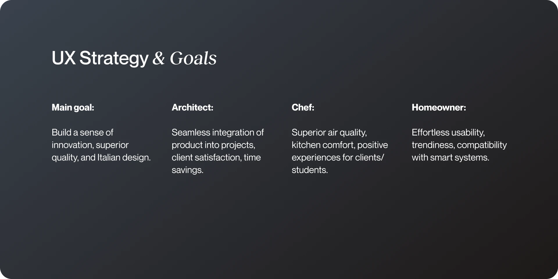 Sirius - UX Research User Flows